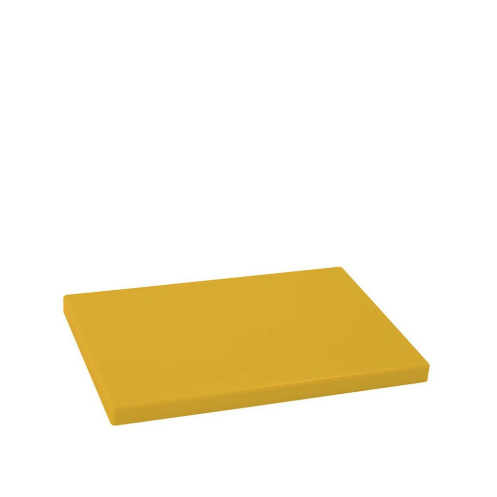 TABLA POLIETILENO 30X20X2 CM AMARILLA
