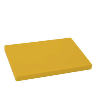 TABLA POLIETILENO 40X30X2 CM AMARILLA