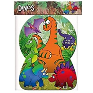 KIT DECORACION DINOSAURIOS 39 PZ