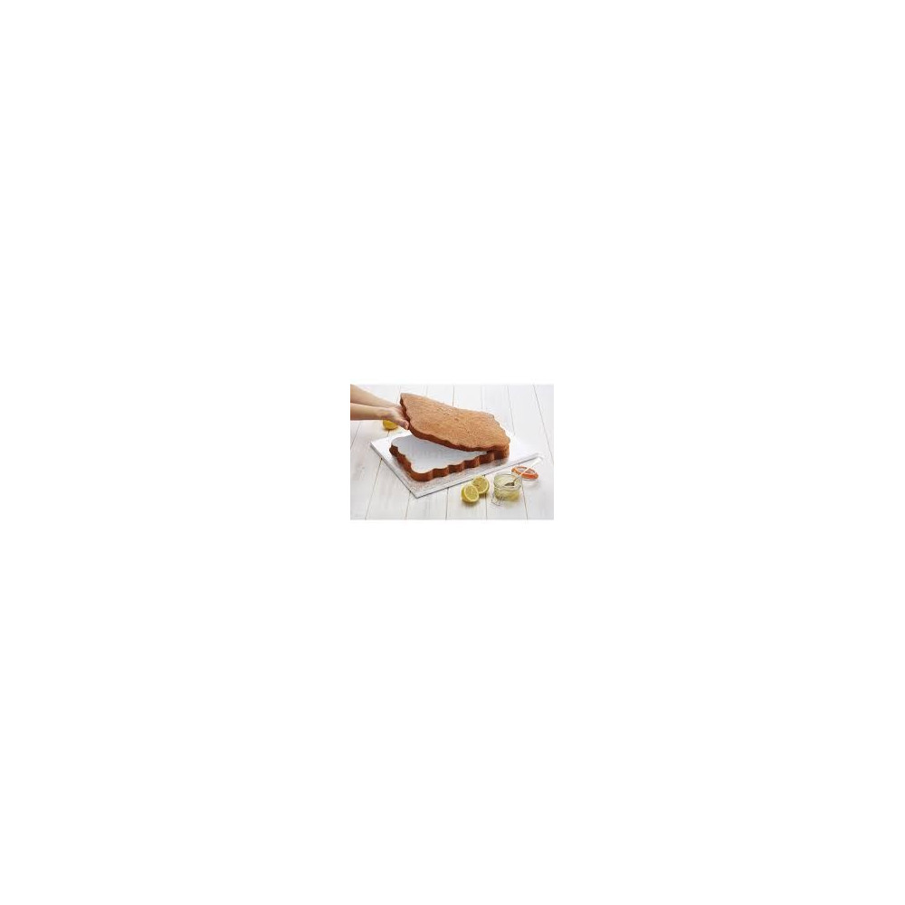 SET 2 MOLDES RECTANGULAR PASTEL AGREGAR RELLENO (KITCHENCRAFT)