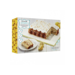 SET 2 MOLDES RECTANGULAR PASTEL AGREGAR RELLENO (KITCHENCRAFT)