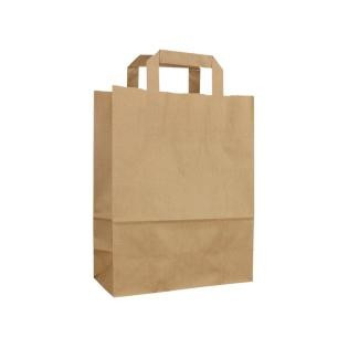 BOLSA PAPEL KRAFT C/ASAS 30X14X40