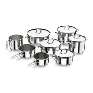 BATERIA DE COCINA GOURMET 8 PIEZAS (LACOR)
