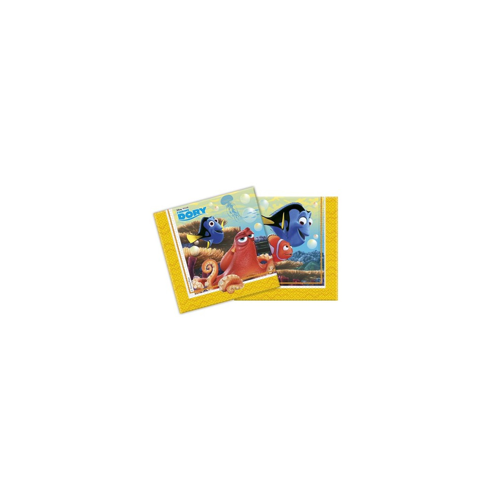 SERVILLETA DORY 33X33 CM. (20 UNIDADES)