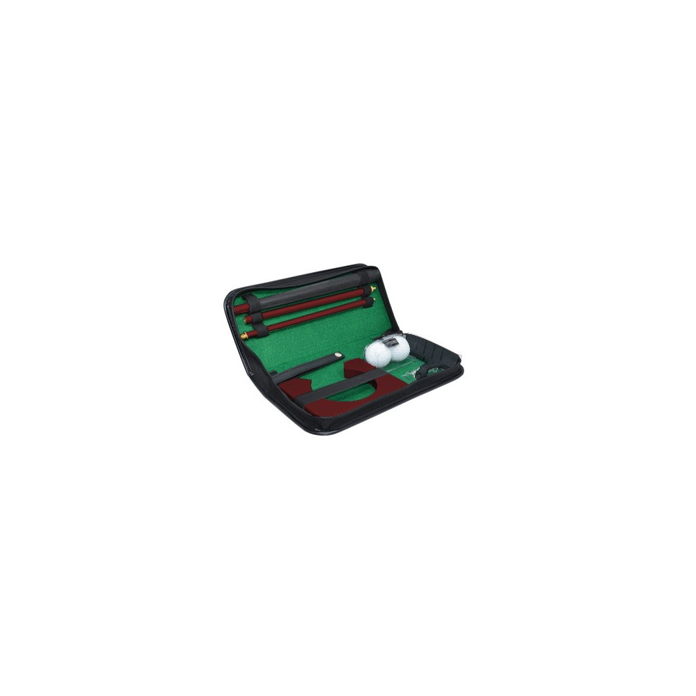 SET MINI GOLF NEGRO NOGAL 30 X 14 CM