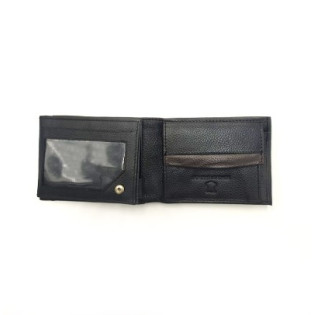 CARTERA AMBORG PIEL CABALLERO NEGRA C/MONEDERO