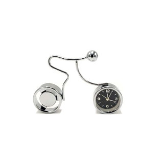RELOJ SOBREMESA METAL CICLISTA 15X11 CM