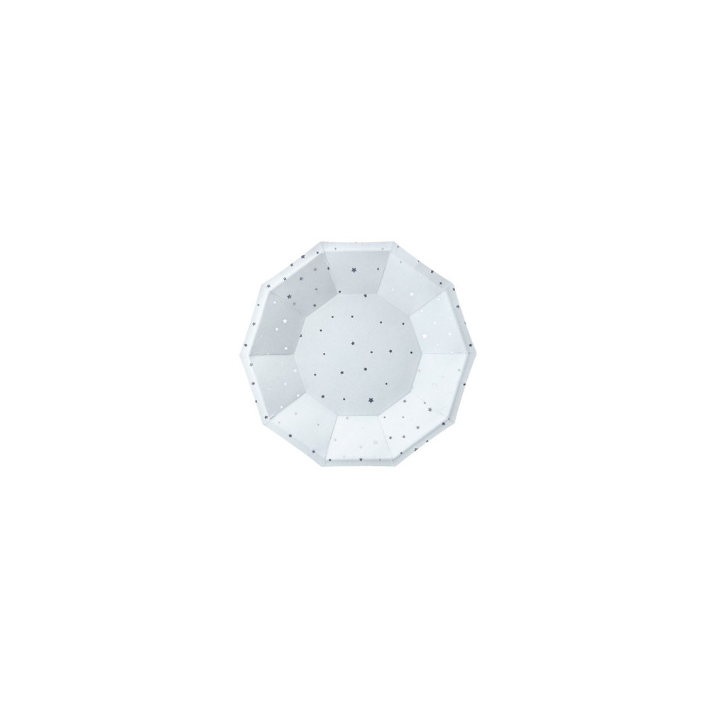 PLATO LIGHT BLUE SILVER 18CM P.6