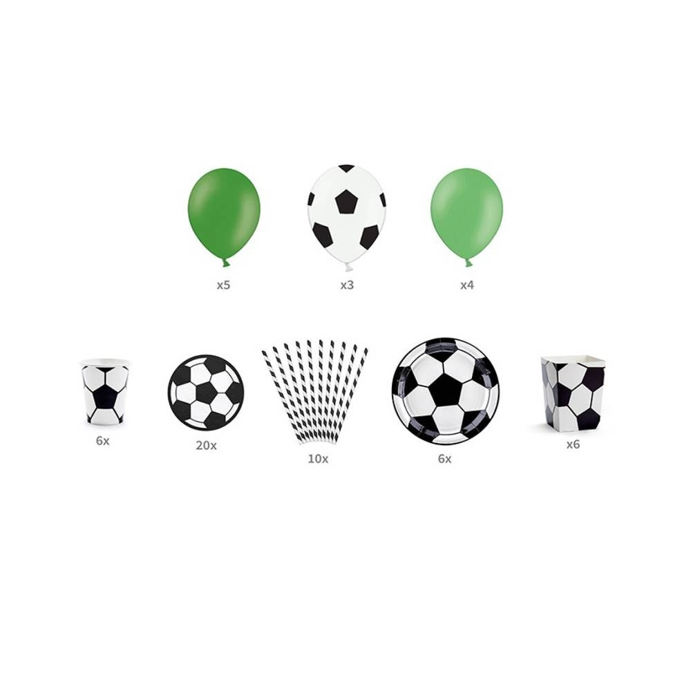KIT DECORACION FOOTBALL 60 PZ