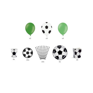 KIT DECORACION FUTBOL 60 PZ