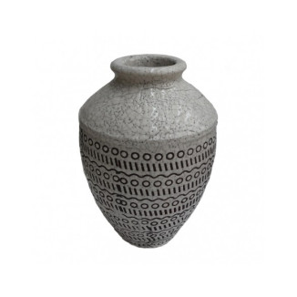 JARRÓN CAIRO TERRACOTA DECORATIVO 21 X 31 CM