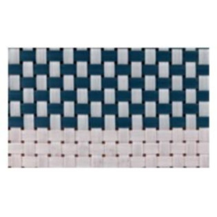 MANTEL INDIVIDUAL PVC AZUL BEIGE 45X33 CM  (VIEJO VALLE)
