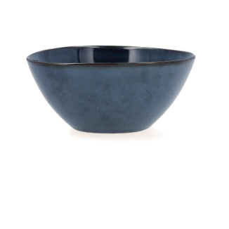 BOWL IRREGULAR AZUL IKONIC 15.8 X 15 CM