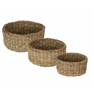 CESTA MIMBRE REDONDA PRIVILEGE SET DE 3