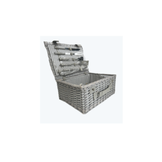 CESTA PICNIC BARBACOA GRIS