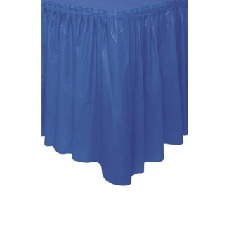 FALDON MESA AZUL73X426 CM.