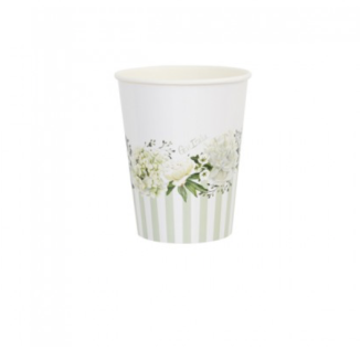 VASO FLORAL WHITE 25 CL