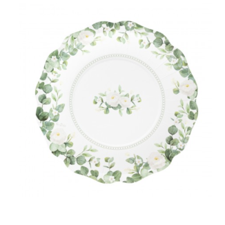 PLATO ROMANTIC GREEN 27 CM 8.U