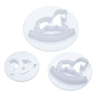 CORTADOR FONDANT BALANCIN CABALLITO SET 3