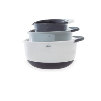 SET 3 BOWLS ANTIDESLIZANTE  18-24-28 CM