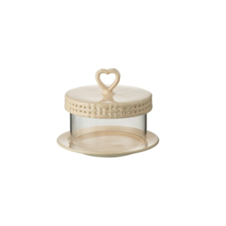 PLATO DE CERAMICA CRISTAL