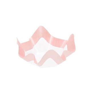 BOWL ROSA PERLADO 22,5X12 CM