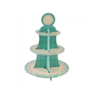 ALZADOR TRES PISOS MENTA 30X40 CM
