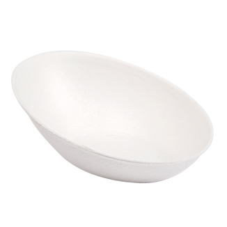 RECIPIENTE OVAL BIONIC BLANCO 8X8X2.7 P.50