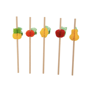 PAJITAS FRUTAS NATURAL KRAFT