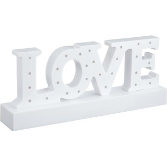 PALABRA LOVE CON LUZ LED